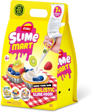 Игровой набор со слаймами Slime Mart Shopping Bag Фруктовый тарт Zuru 15901E