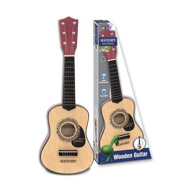 Детская классическая гитара Wooden Guitar Bontempi 215530 длина 55 см