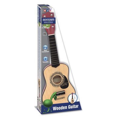 Детская классическая гитара Wooden Guitar Bontempi 215530 длина 55 см