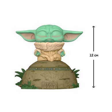 Уценка Игровая фигурка Funko POP! Grogu Using the Force Малыш использует силу (#485) 58390 со светом и звуком