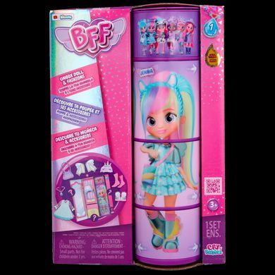 Кукла с длинными волосами Джена S1 Cry Babies Best Friends Forever IMC Toys 904361
