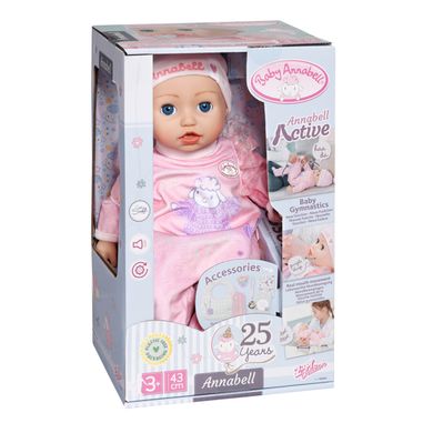 Интерактивная кукла Baby Annabell Моя маленькая кроха Zapf Creation 706626