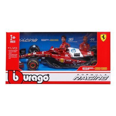 Металева машинка Ferrari Racing - SF-25 (2025) Bburago 18-36853 (1:43)