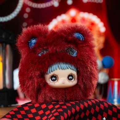 Коллекционная мягкая игрушка с кольцом TopToy Maymei Crazy Circus Безумный цирк Pop Top HC029