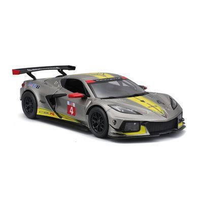 Металева машинка Chevrolet Corvette C8.R Bburago 18-28024 у масштабі 1/24