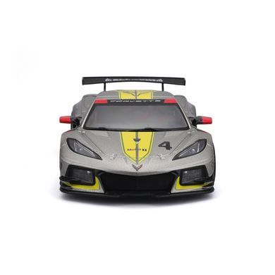 Металева машинка Chevrolet Corvette C8.R Bburago 18-28024 у масштабі 1/24