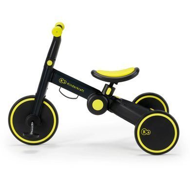 Складной трехколесный велосипед 3в1 4TRIKE Black Volt KR4TRI00BLK0000