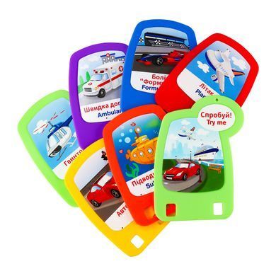Уцінка Інтерактивна двомовна іграшка Потяг Смарті Kiddi Smart 4231T-KS вивчаємо мови