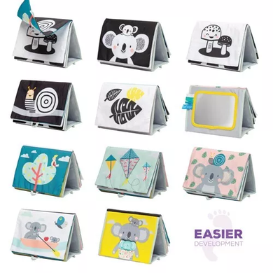 Уценка Развивающая опрокидывающая книга приключения Коалы Кимми Tummy-Time Book Taf Toys 12395