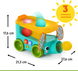 Музична іграшка Слон з м'ячиком Bright Starts Pop and Roll Safari Bus Kids II 16827