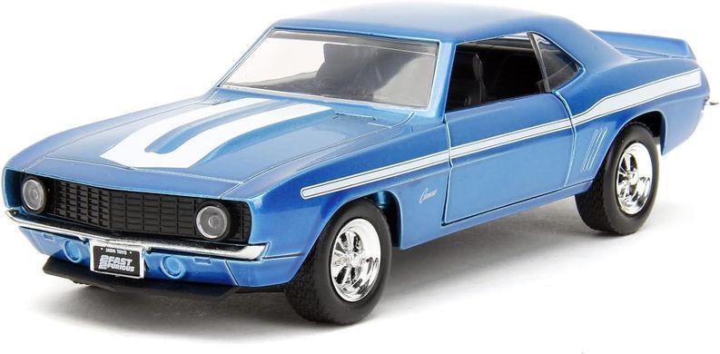 Набiр металевих машинок Форсаж (1:32) 1969 Chevrolet Camaro та 1968 Dodge Charge Widebody Jada Toys 253202013