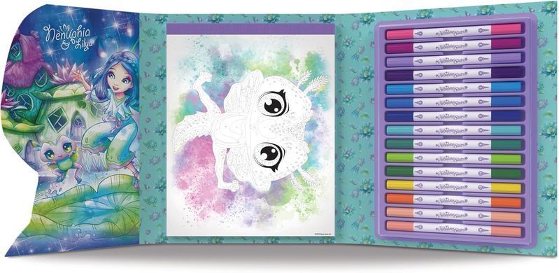 Набір для творчості Розмальовка по номерах Coloring by Number Mystery Nebulous Stars 11382
