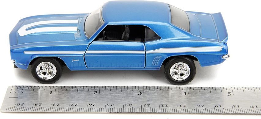 Набiр металевих машинок Форсаж (1:32) 1969 Chevrolet Camaro та 1968 Dodge Charge Widebody Jada Toys 253202013