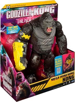 Фигурка Мегамощный удар Конга Mega Punching Kong Godzilla vs. Kong Playmates 35585 свет, звук