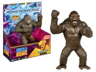 Ігрова фігурка зі звуком S2 Конг готовий до бою MonsterVerse Godzilla x Kong Battle Roar Kong Playmates Toys 35757N