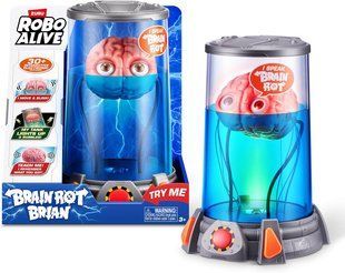 Интерактивная игрушка Мозг Брайан Brain Rot Brian ZURU Robo Alive 71172