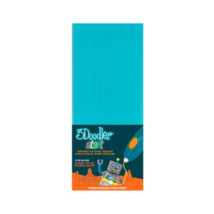 Набір стержнів для 3D-ручки 3Doodler Start 3DS-ECO05-BLUE-24 блакитний