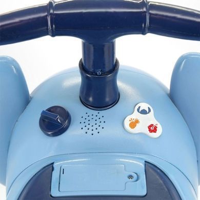 Стіч Чудомобіль-каталка Disney Zoom Zoom Stitch Kiddieland 064691 зі світлом та звуком