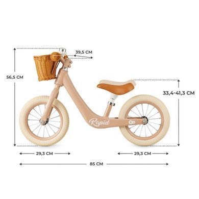 Двухколесный беговел Kinderkraft Rapid 2 Pink KRRAPI02PNK0000