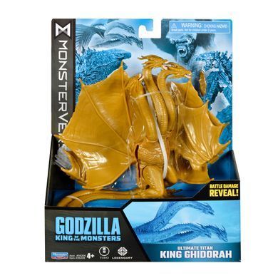 Ігрова фігурка King Ghidorah Godzilla x Kong S2 Король Гідора MonsterVerse Playmates 35209