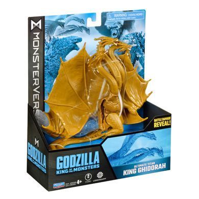 Ігрова фігурка King Ghidorah Godzilla x Kong S2 Король Гідора MonsterVerse Playmates 35209