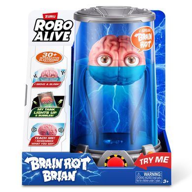 Інтерактивна іграшка Мозок Браян Brain Rot Brian ZURU Robo Alive 71172