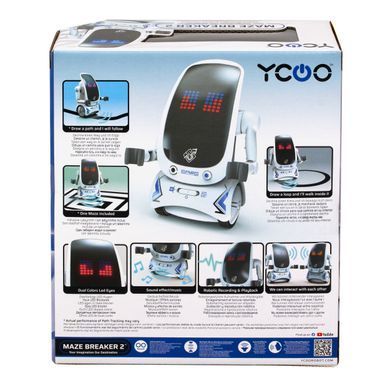 Интерактивный мини робот Maze Breaker 2 YCOO SilverLit 88493 с функцией отслеживания пути