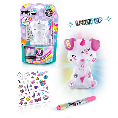 Набір для творчості Style 4 Ever Мій улюбленець Щеня S Mini Deco DIY Light Up Canal Toys OFG267/4
