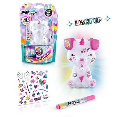 Набір для творчості Style 4 Ever Мій улюбленець Щеня S Mini Deco DIY Light Up Canal Toys OFG267/4
