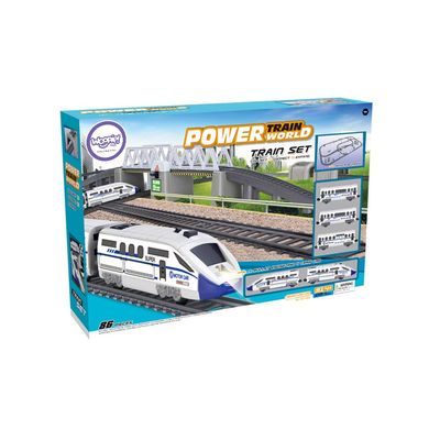 Огромная железная дорога (914 см) Electric Train Woopie 30531 Power Train World Train Set