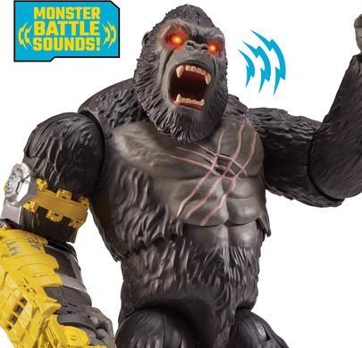 Фигурка Мегамощный удар Конга Mega Punching Kong Godzilla vs. Kong Playmates 35585 свет, звук