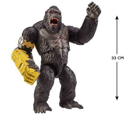Фигурка Мегамощный удар Конга Mega Punching Kong Godzilla vs. Kong Playmates 35585 свет, звук