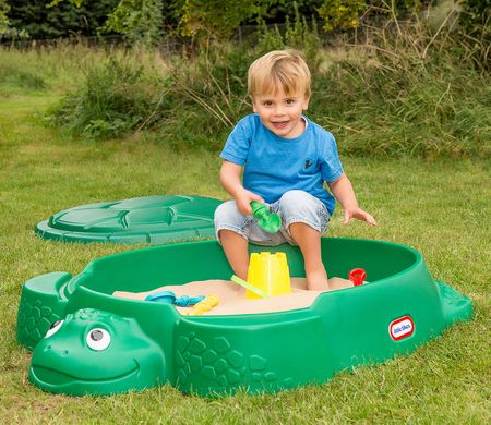 Дитяча пластикова пісочниця Черепаха Turtle Sandbox Little Tikes 631566