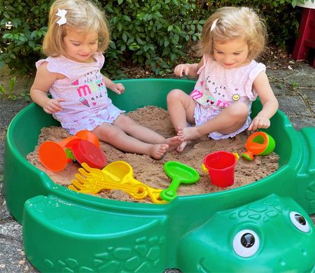 Детская пластиковая песочница Черепаха Turtle Sandbox Little Tikes 631566