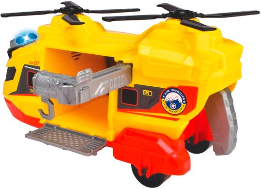 Игрушечный вертолет с носилками Служба спасения Helicopter Dickie Toys 3306023 с звуком и светом