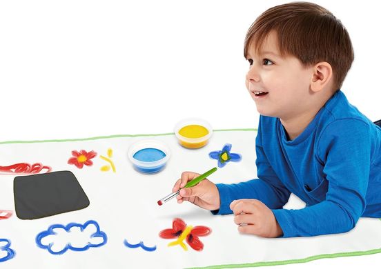 Багаторазовий килимок для малювання з фарбами Crayola mini kids 81-1528 (60 х 90 см.)