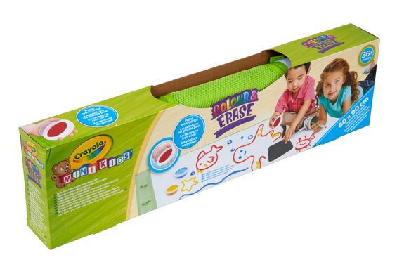 Многоразовый коврик для рисования с красками Crayola mini kids 81-1528 (60 х 90 см.)