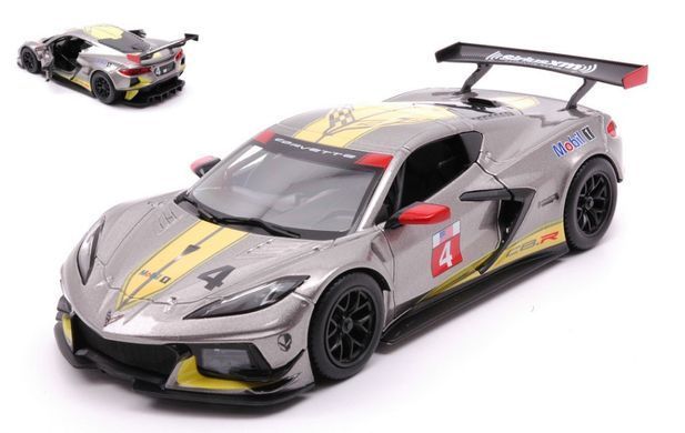 Уценка Металлическая автомодель Chevrolet Corvette C8.R (1:24) Bburago 18-28024