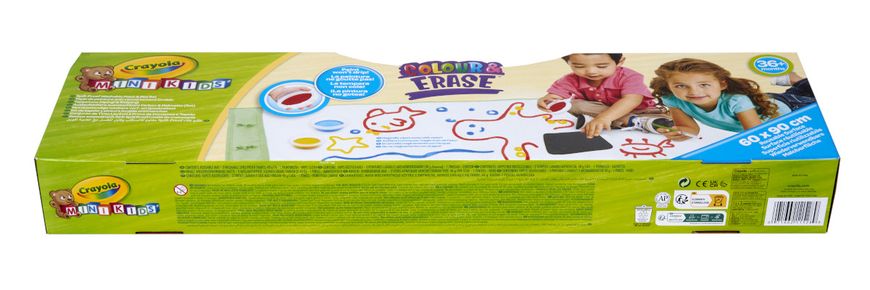 Многоразовый коврик для рисования с красками Crayola mini kids 81-1528 (60 х 90 см.)