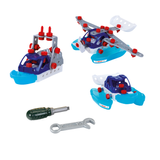 Конструктор 3в1 Водний транспорт Watercraft Team (55 дет.) Bosch mini Theo Klein 8794