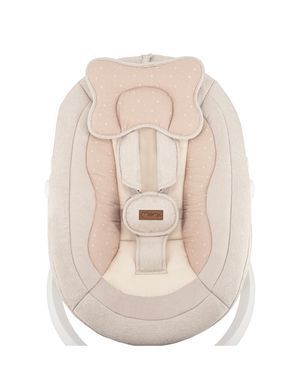 Электрические качели MoMi PEARL beige BULE00039 с пультом дистанционного управления