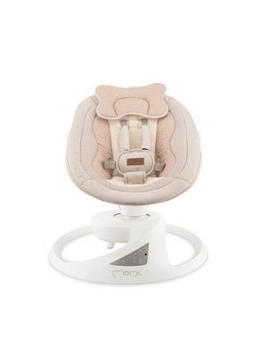 Электрические качели MoMi PEARL beige BULE00039 с пультом дистанционного управления