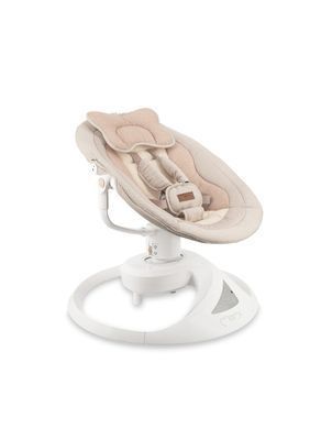 Электрические качели MoMi PEARL beige BULE00039 с пультом дистанционного управления