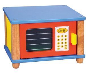 Іграшкова мікрохвильова піч Viga Toys Microwave Oven Wooden 59709