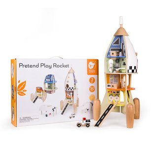 Дерев'яний ігровий набір Ракета Pretend Play Rocket Classic World CW50528