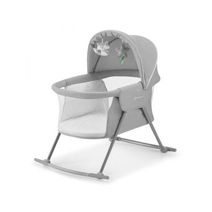 Детская кроватка-колыбель 3 в 1 Lovi Grey Kinderkraft LLOVIGRY