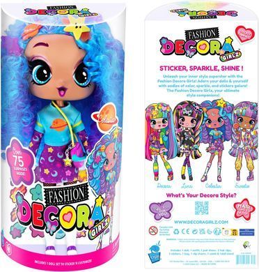 Ігровий набір з лялькою Селестія Decora Fashion Girlz D1007