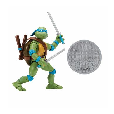 Уценка Набор игровых фигурок Леонардо против Рокстеди TMNT Playmates 81276