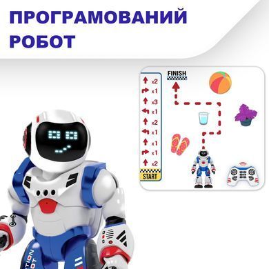 Уценка Брюс программируемый робот на радиоуправлении Bruce Xtrem Bots BlueRocket XT3803503