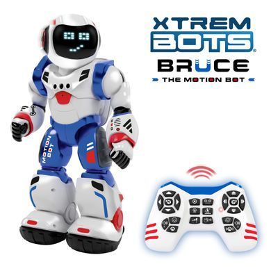 Уценка Брюс программируемый робот на радиоуправлении Bruce Xtrem Bots BlueRocket XT3803503